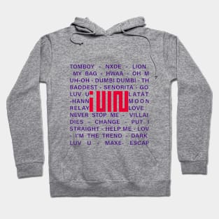 SONGS OF THE GROUP (G) IDLE Hoodie